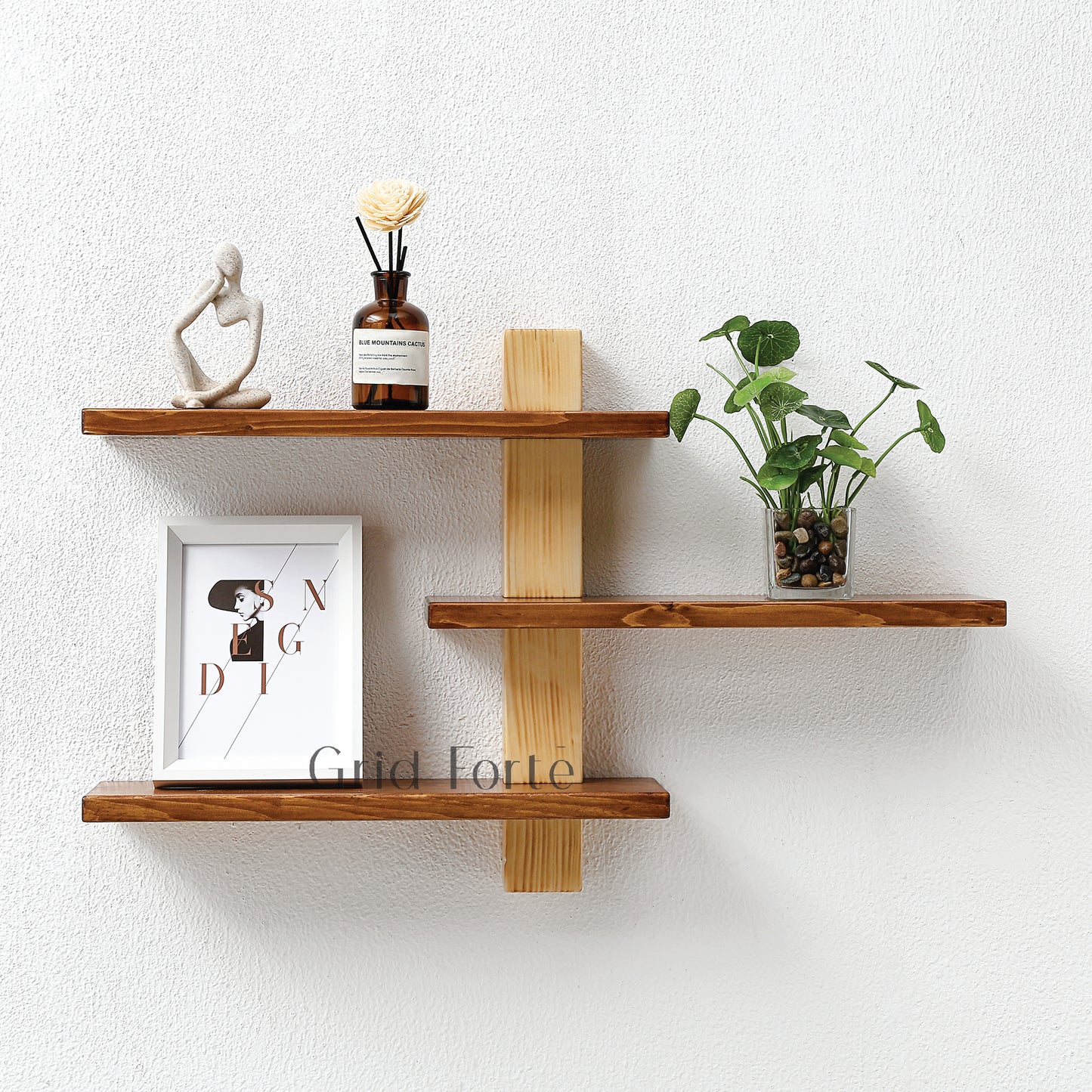 3 Tier Floating Shelf