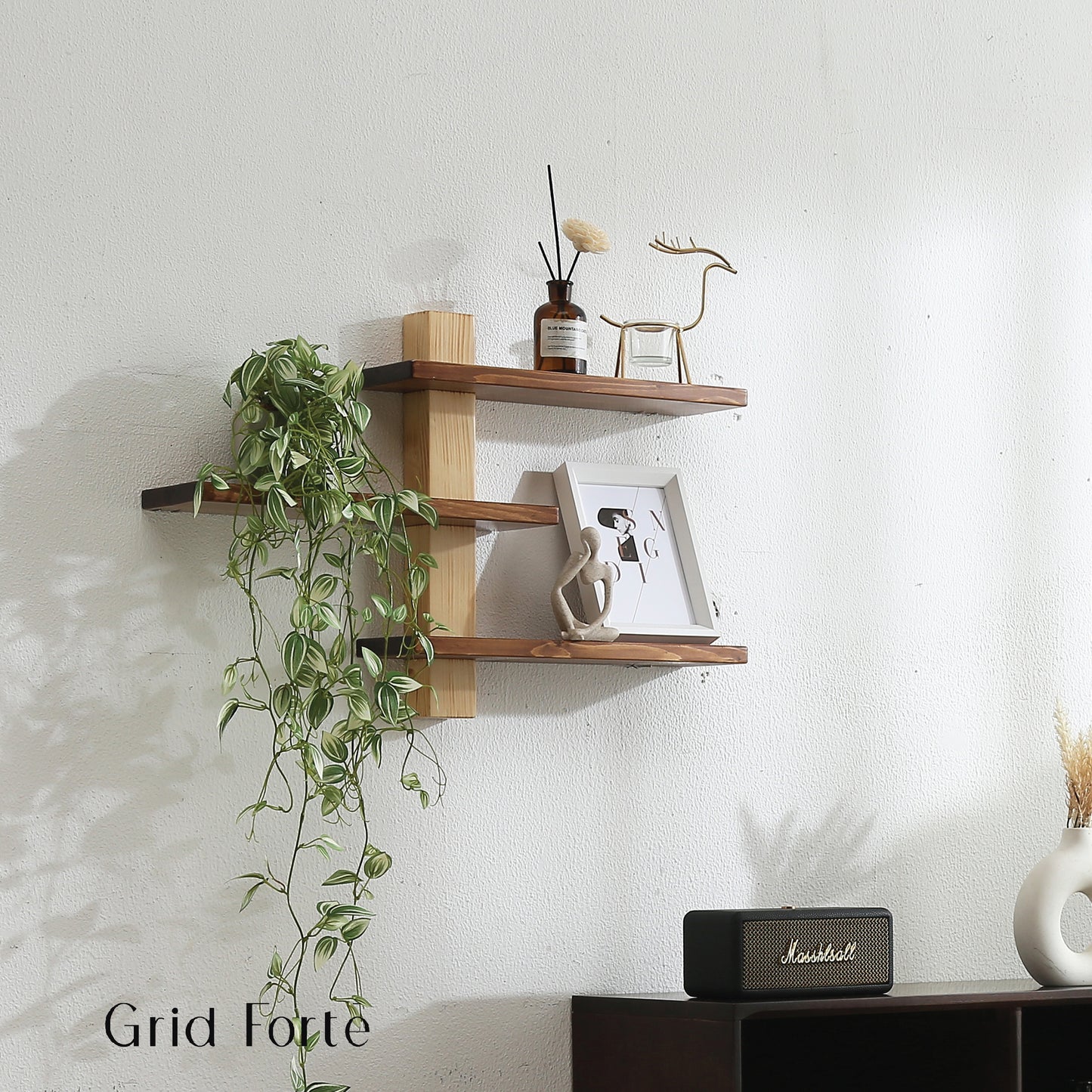 3 Tier Floating Shelf