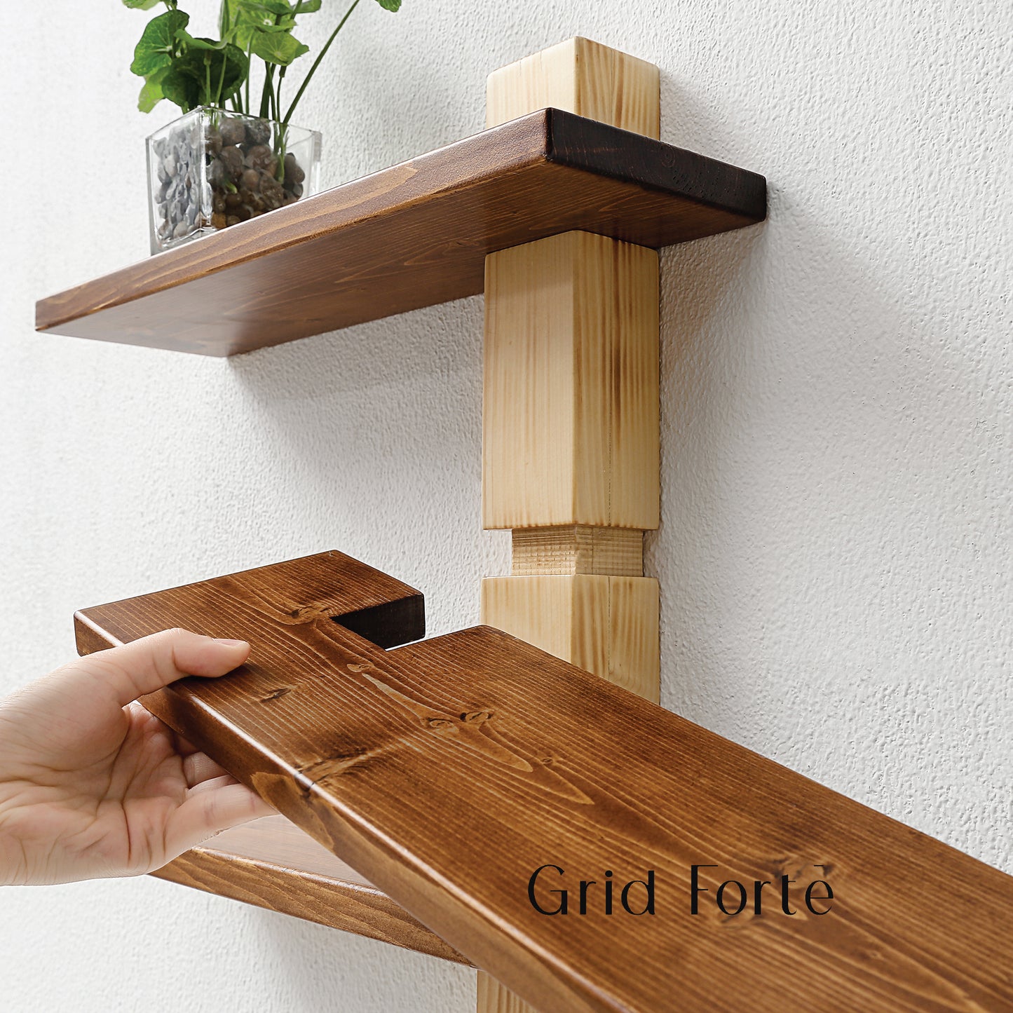 3 Tier Floating Shelf