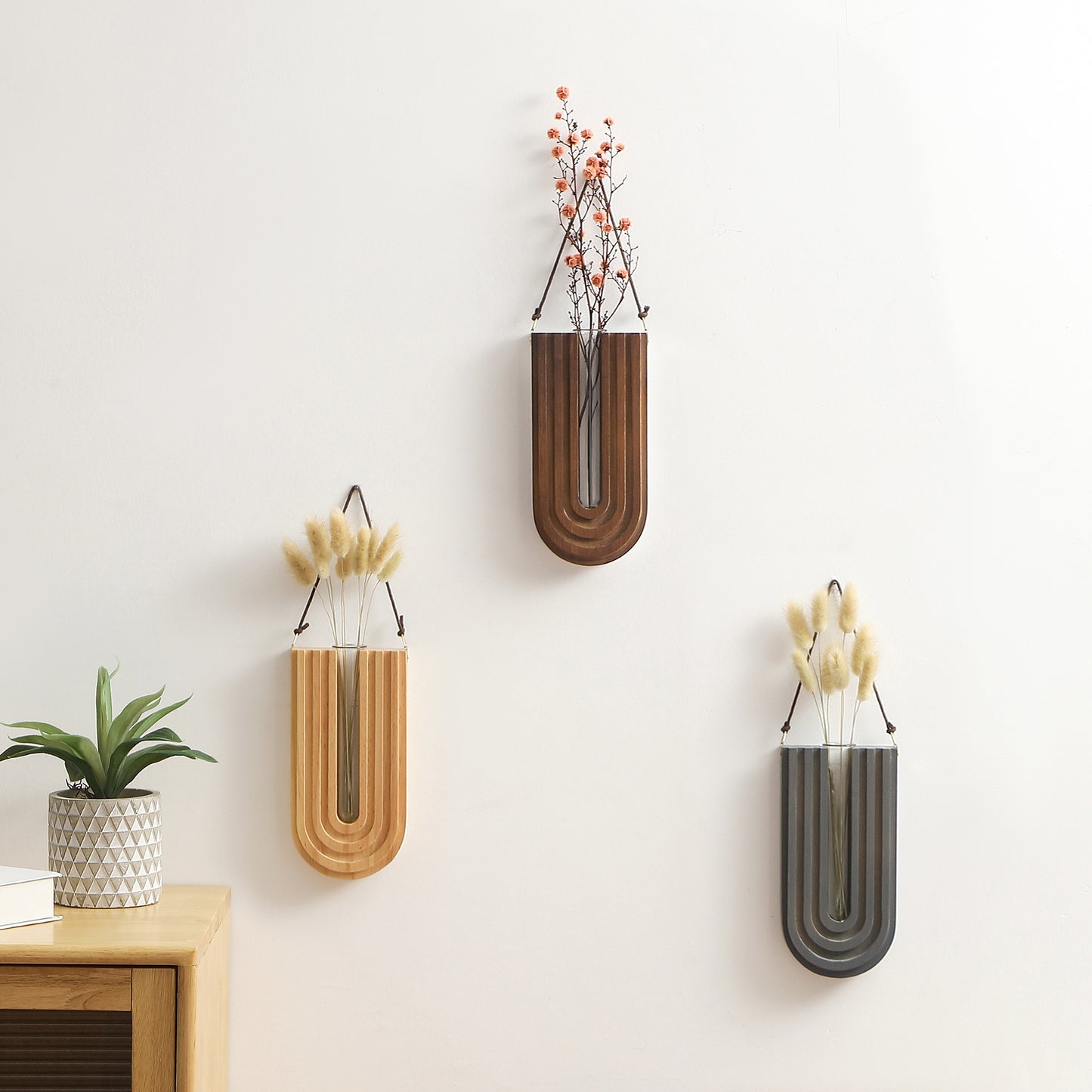 Wood Wall Propagation Station (Set of 3)
