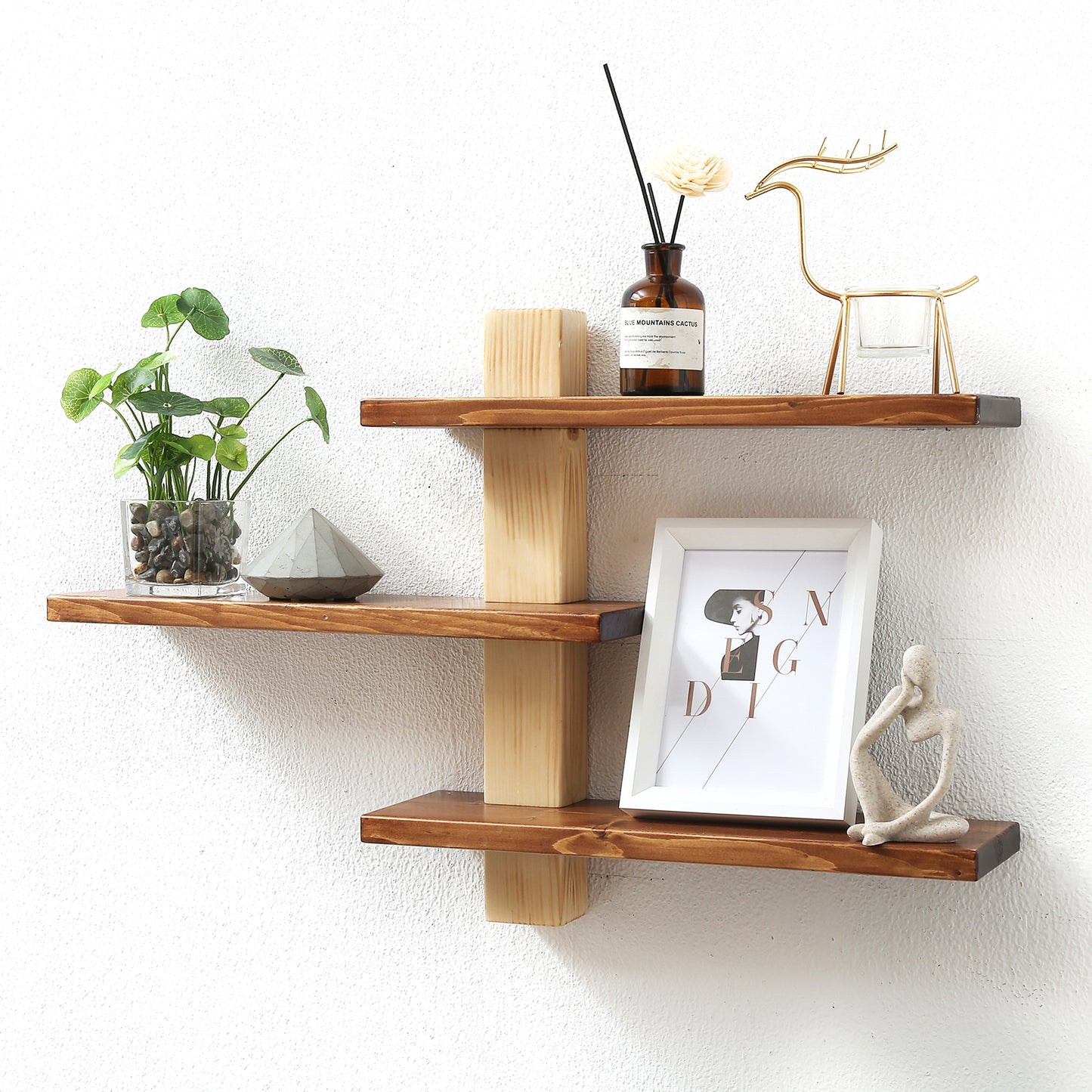 3 Tier Floating Shelf
